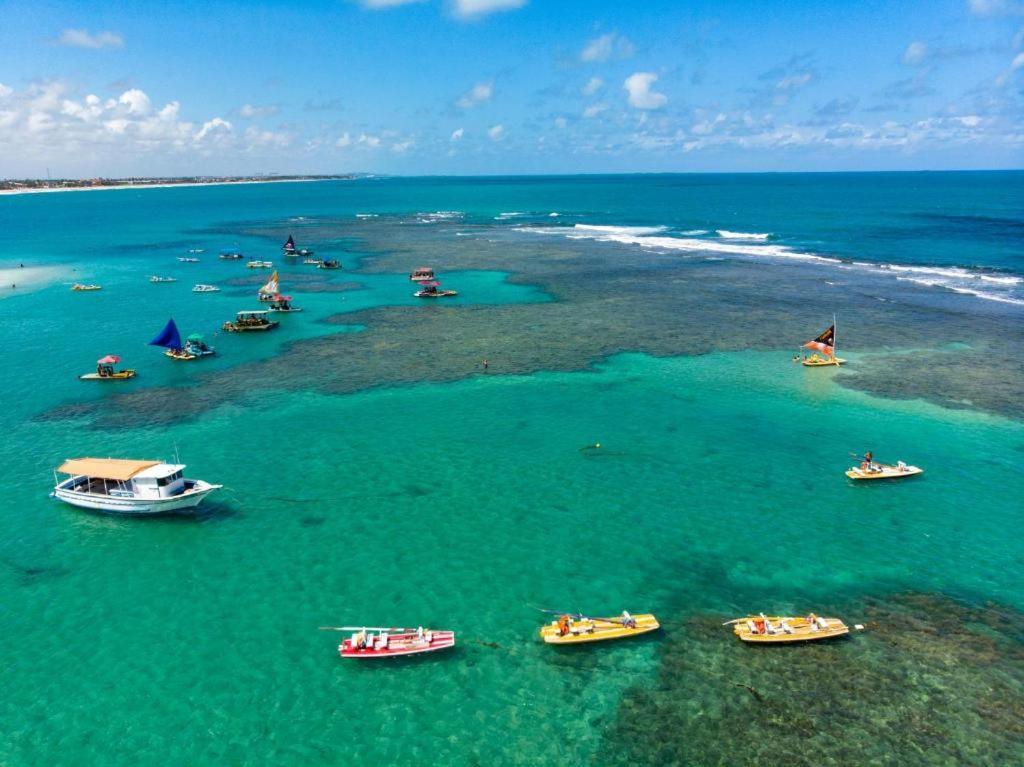 Resort Beira Mar Em Porto De Galinhas - Cupe Beach Living Порту-де-Галиньяш Экстерьер фото